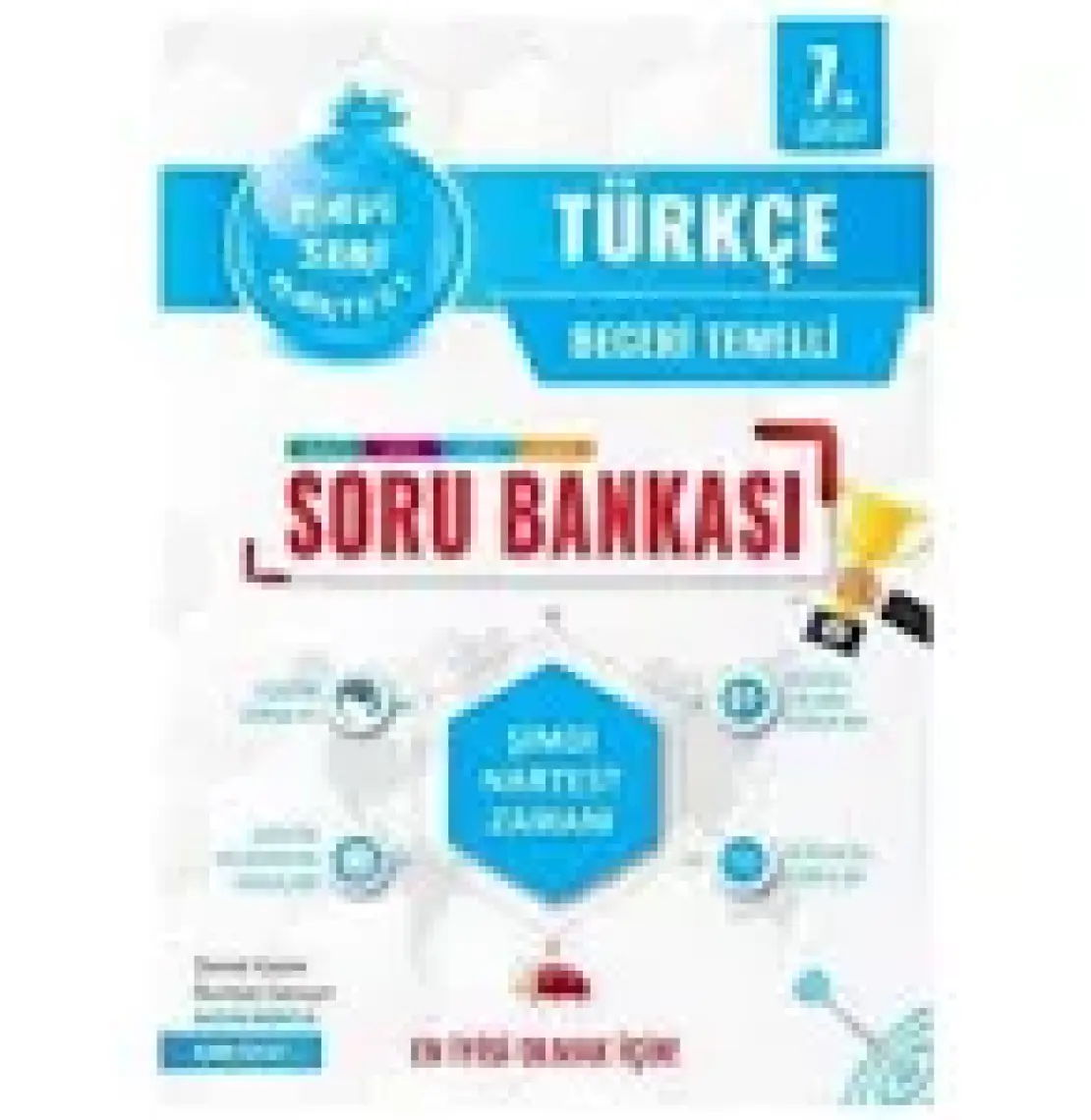 Nartest Yayınevi 7. Sınıf Mavi Türkçe Soru Bankası