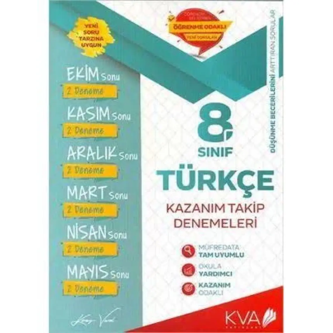 Koray Varol Akademi  8.Sınıf Türkçe Kazanım Takip Denemeleri