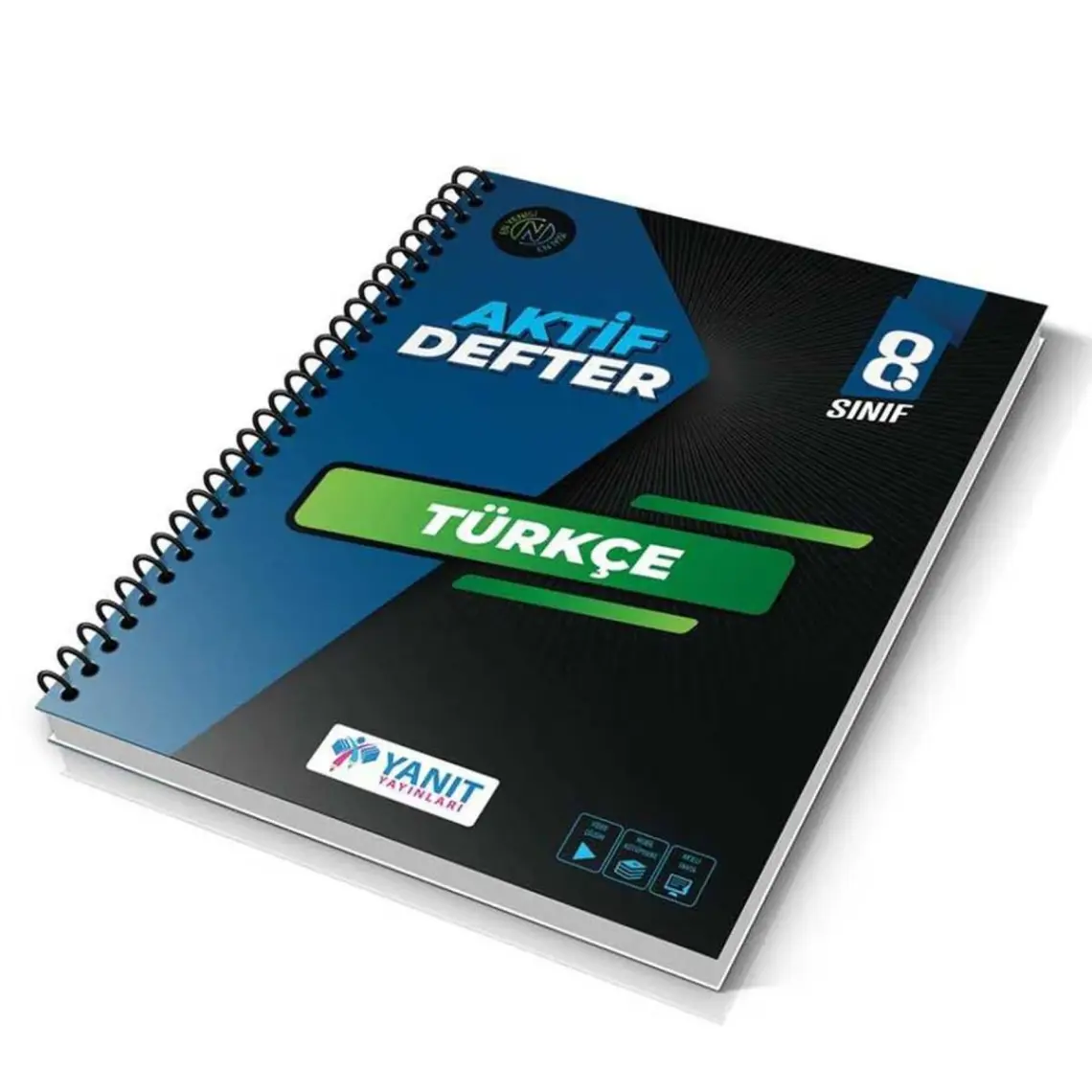 Yanıt Yayınları  8. Sınıf Türkçe Aktif Defter