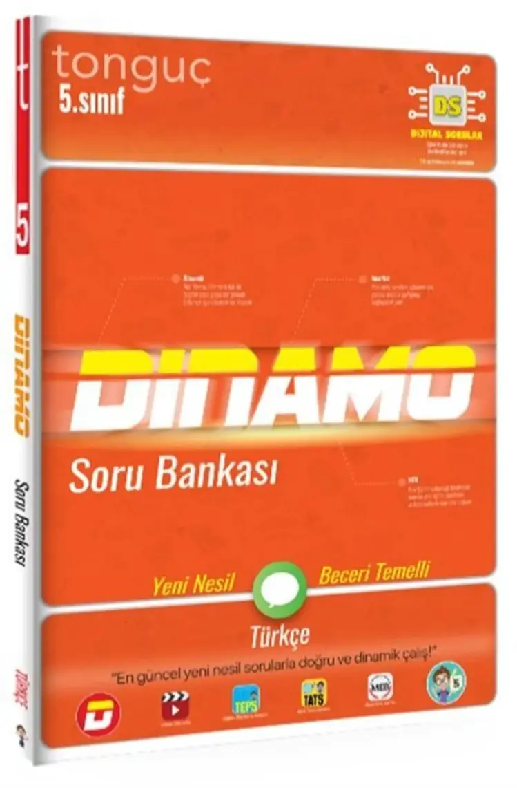 Tonguç Akademi 5. Sınıf Dinamo Türkçe Soru Bankası