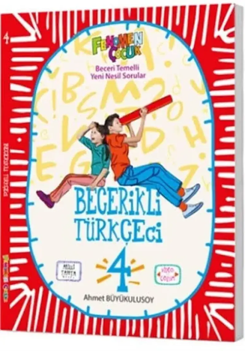 Fenomen Çocuk 2024 4. Sınıf Becerikli Türkçeci Yeni Nesil Soru Bankası