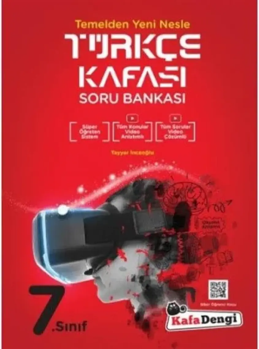 Kafa Dengi Yayınları 7.Sınıf Türkçe Kafası Soru Bankası (Tümü Video Çözümlü)