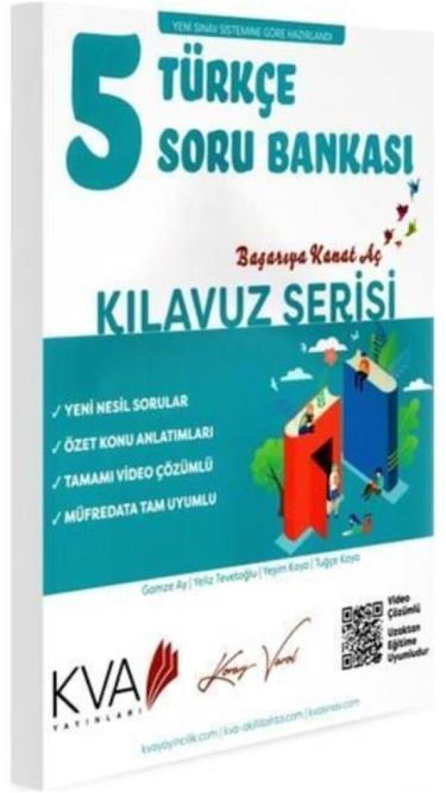 Koray Varol Akademi  Kılavuz Serisi 5.Sınıf Türkçe Soru Bankası