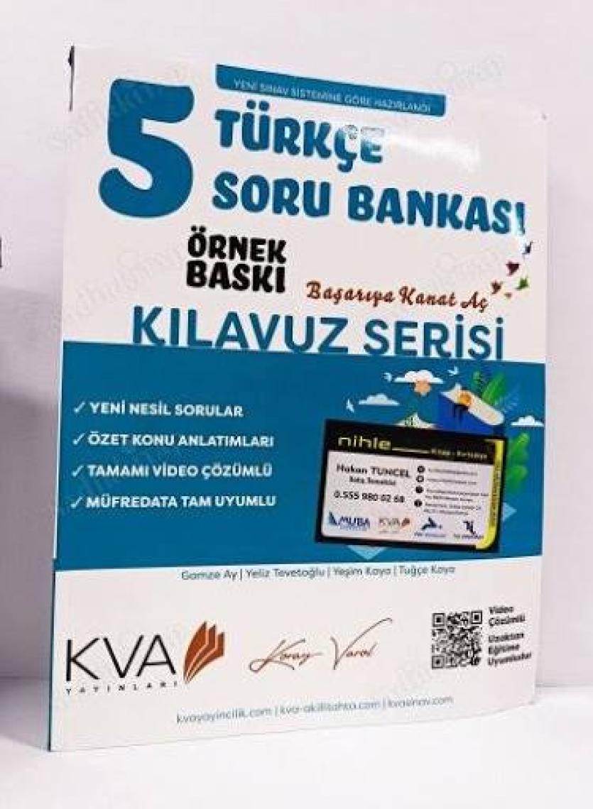 Koray Varol Akademi  Kılavuz Serisi 5.Sınıf Türkçe Soru Bankası