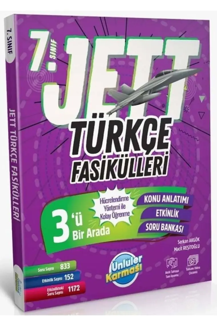 Ünlüler Karması 7. Sınıf Jett Türkçe Fasikülleri