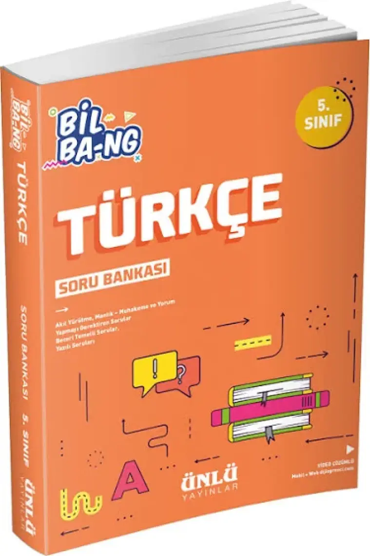 Ünlü 5.Sınıf Bil Ba-Ng Türkçe Soru Bankası