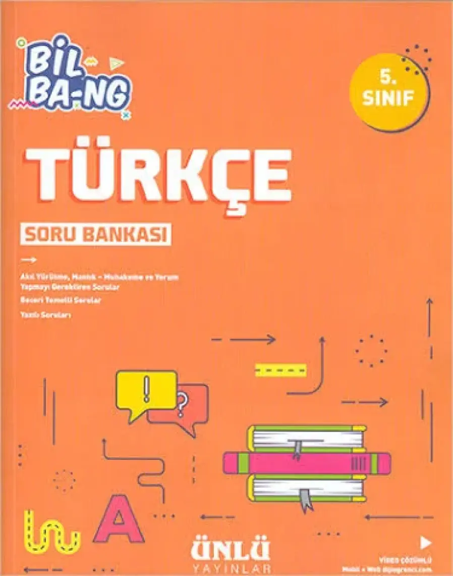 Ünlü 5.Sınıf Bil Ba-Ng Türkçe Soru Bankası