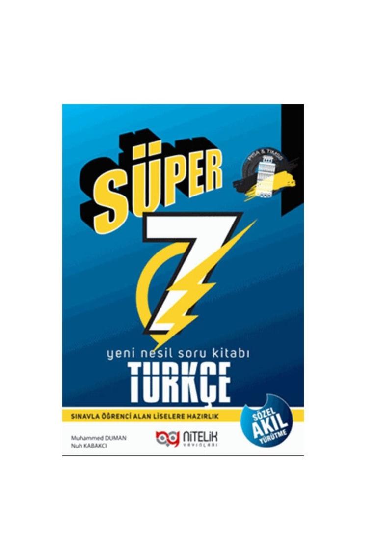 7.Sınıf Yeni Nesil Süper Türkçe Soru Kitabı