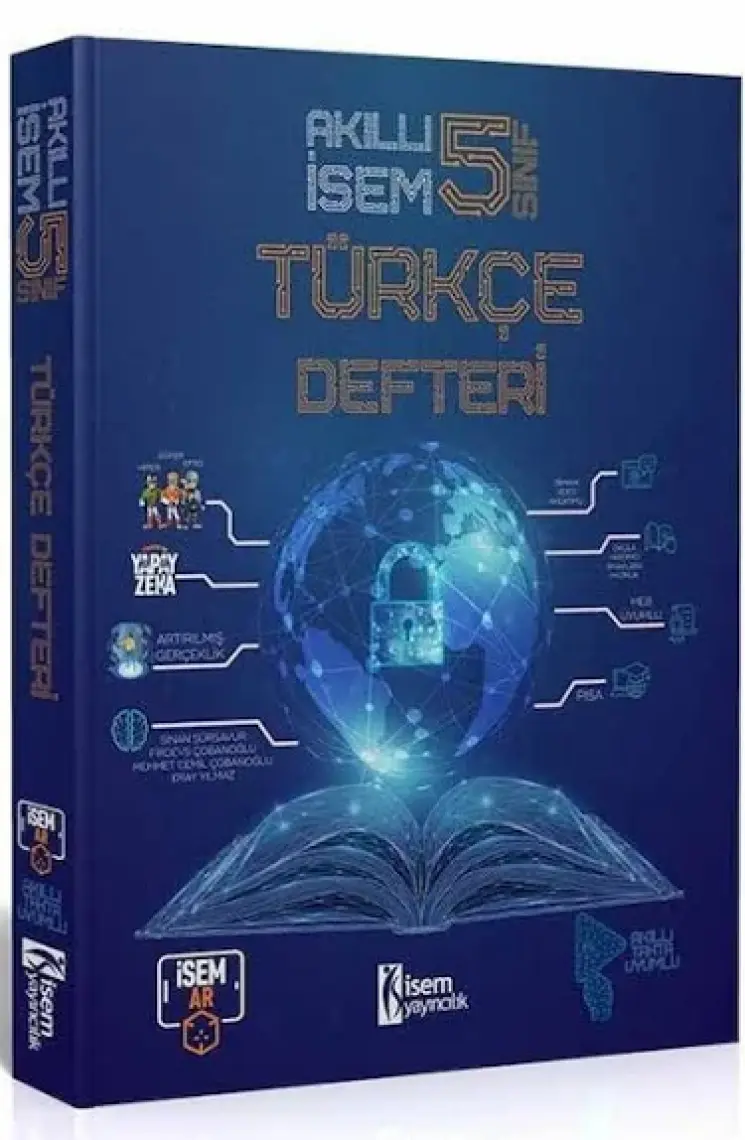 İSEM Yayıncılık 5. Sınıf Akıllı Türkçe Defteri