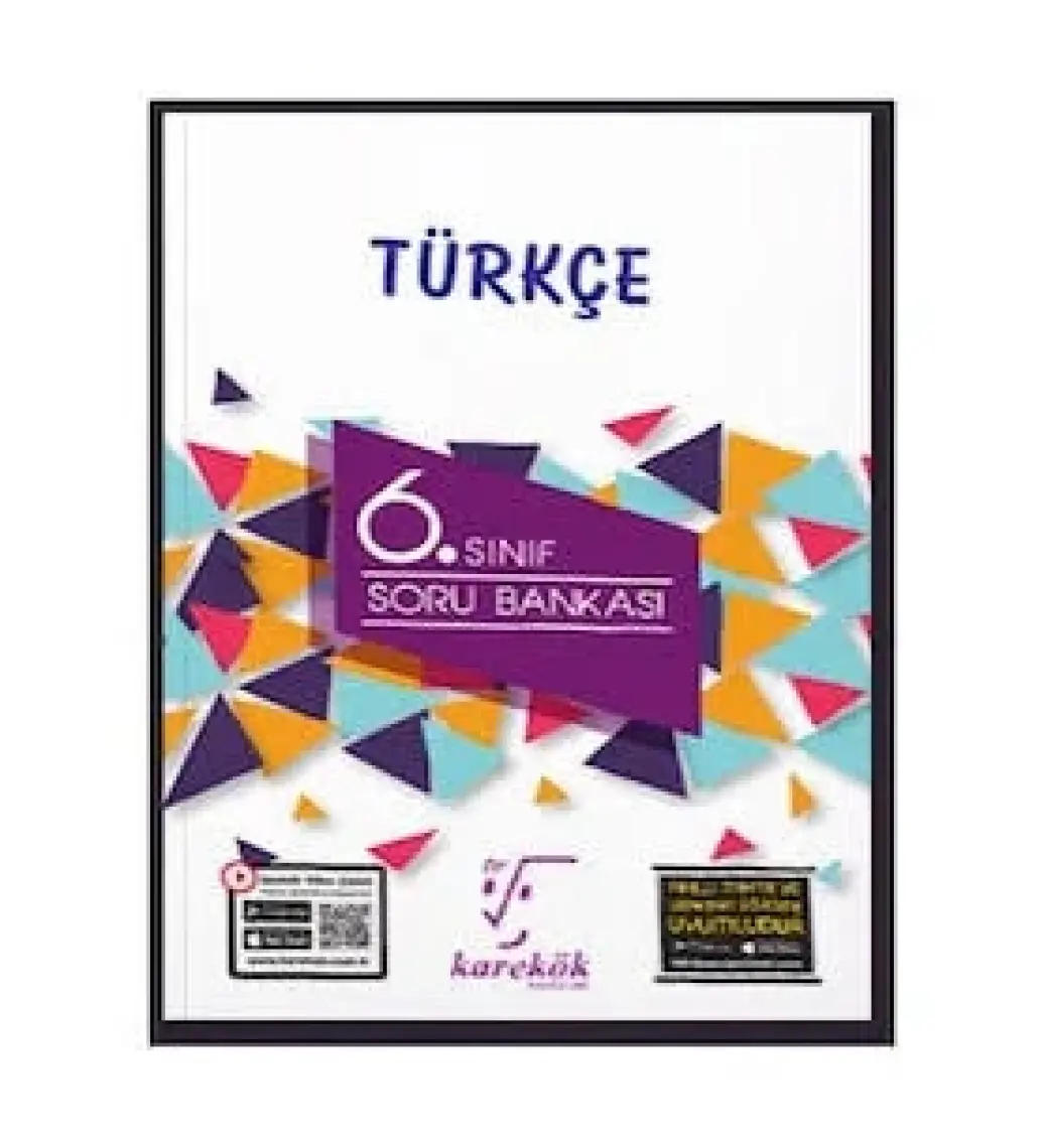 Karekök Yayıncılık 6. Sınıf Türkçe Soru Bankası
