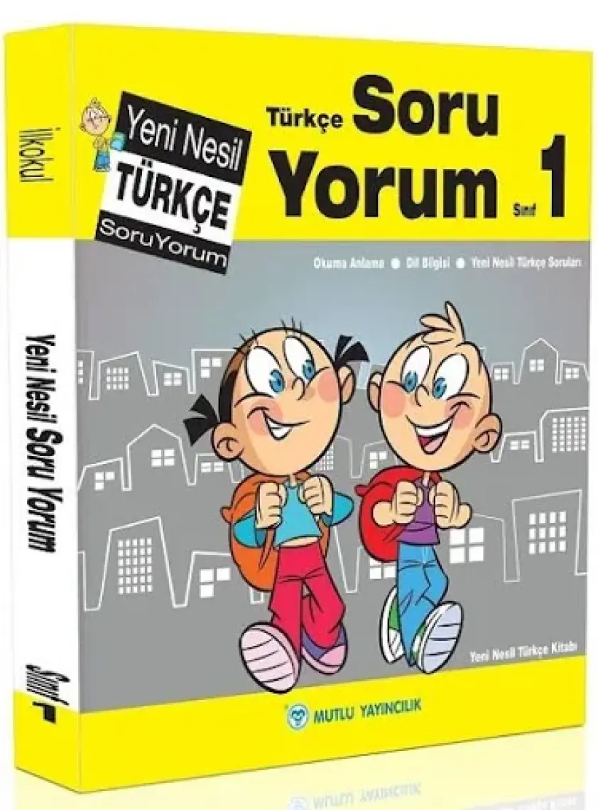 Mutlu Yayıncılık Yeni Nesil Türkçe Soru Yorum 1. Sınıf