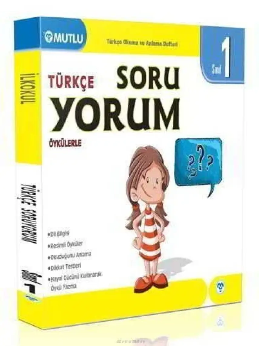 Mutlu Yayıncılık Yeni Nesil Türkçe Soru Yorum 1. Sınıf