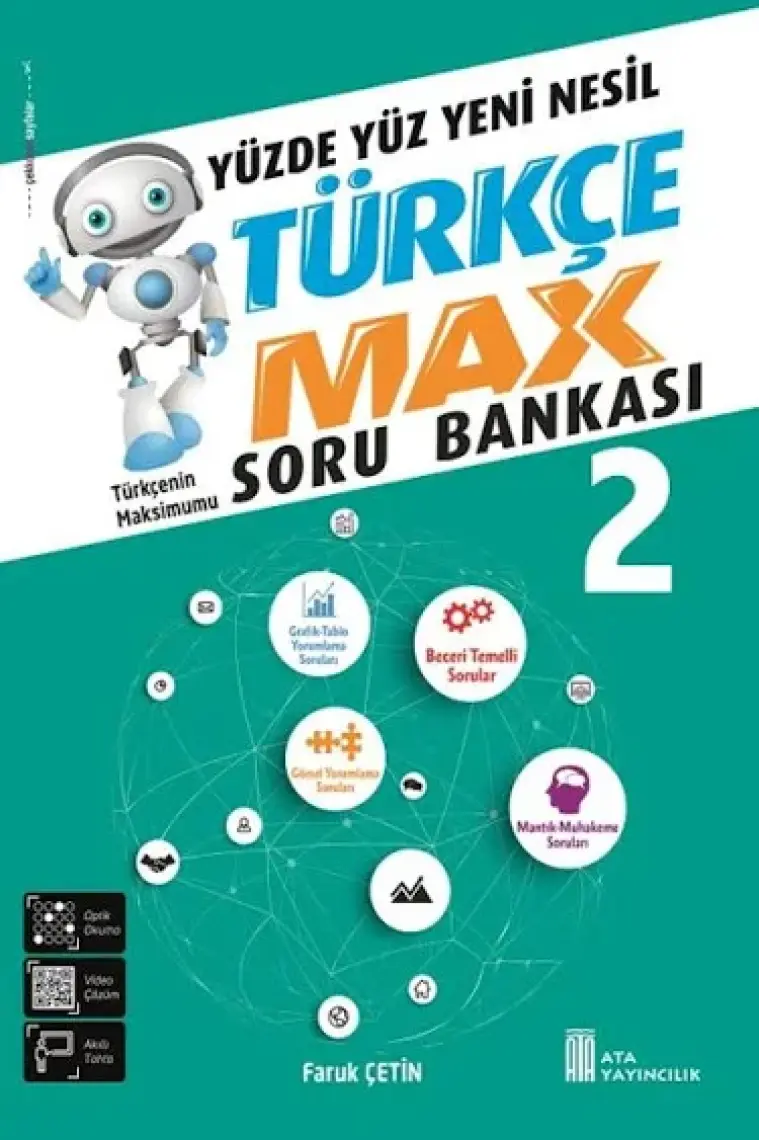 Ata Yayıncılık 2. Sınıf Türkçe Max Soru Bankası