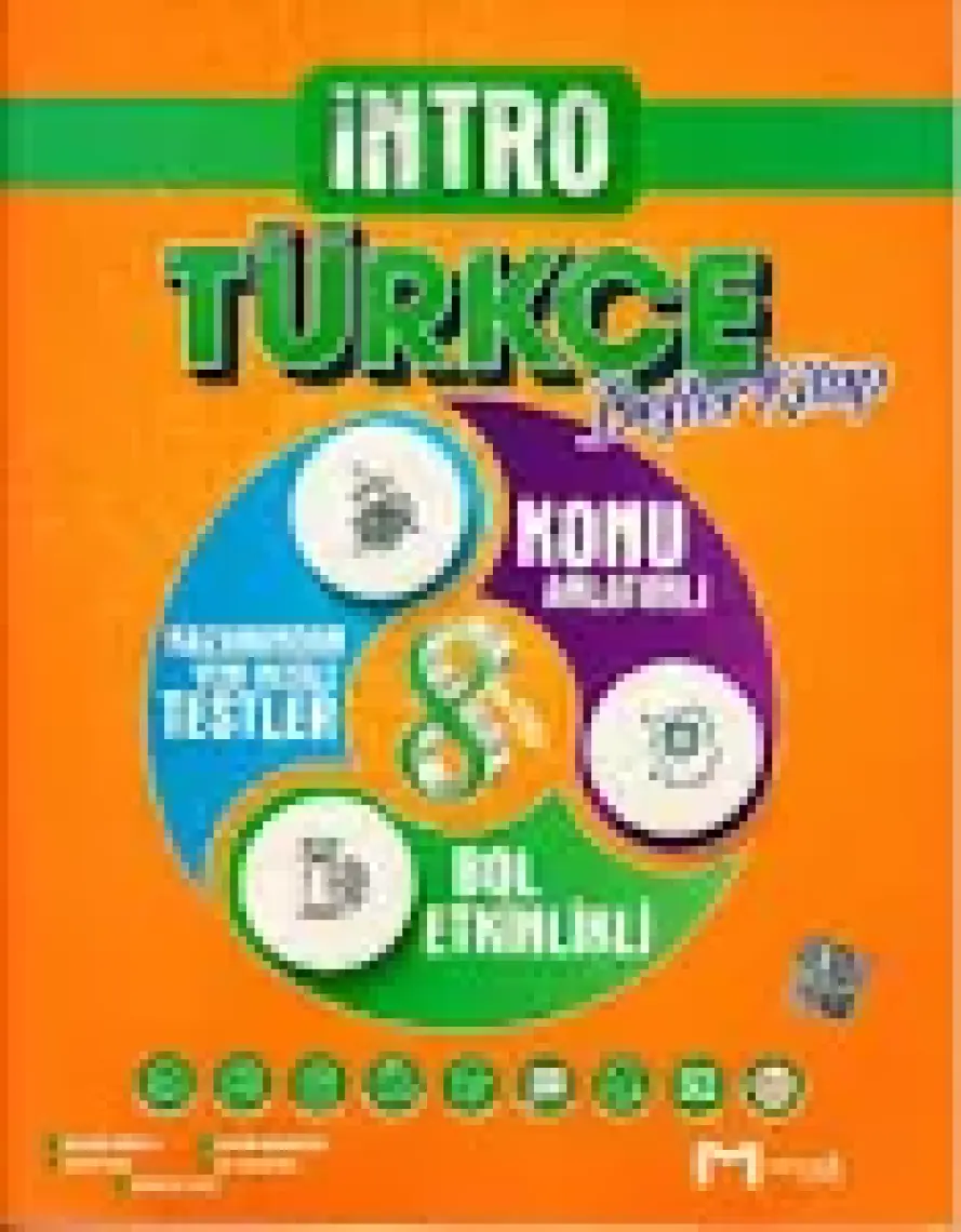 Mozaik Yayınları 8. Sınıf Türkçe Intro Defter Kitap