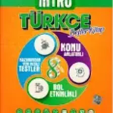 Mozaik Yayınları 8. Sınıf Türkçe Intro Defter Kitap