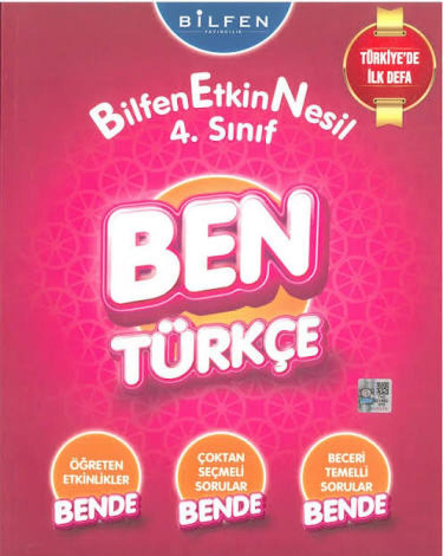 Bilfen Yayınları 4. Sınıf Ben Türkçe