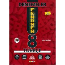 Gama Yayınları 8. Sınıf Fenomen Türkçe Yeni Nesil 12 Genel Deneme 2020