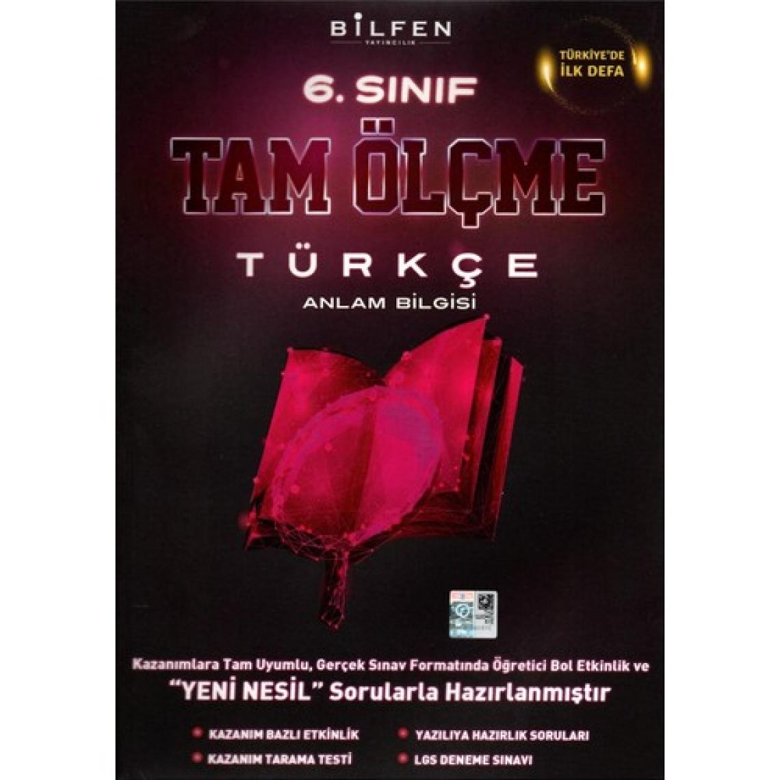 Bilfen Yayınları 6 Sınıf Türkçe Tam Ölçme Yeni