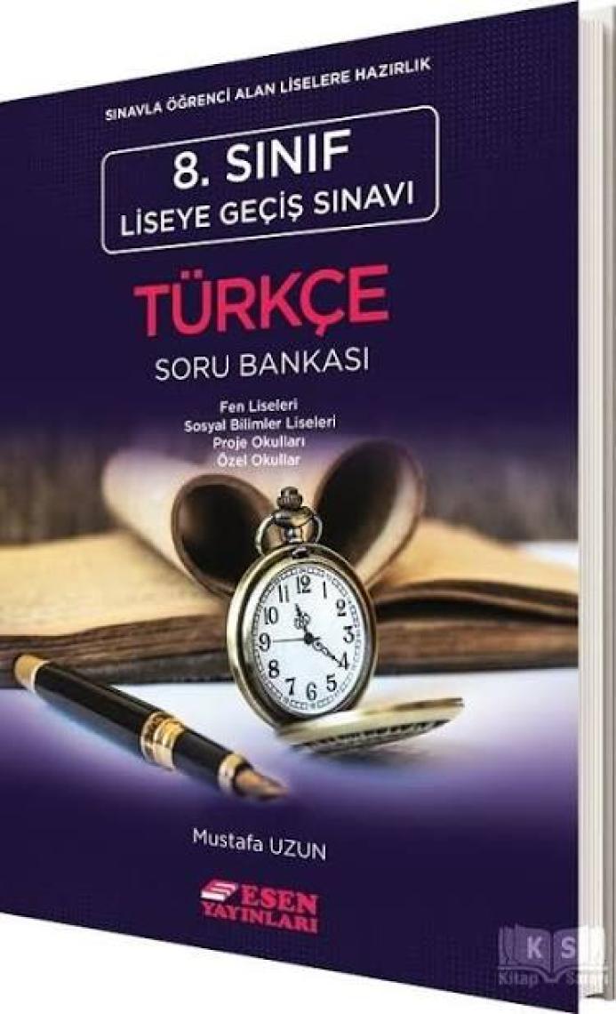 Esen Yayınları 8. Sınıf LGS Türkçe Soru Bankası