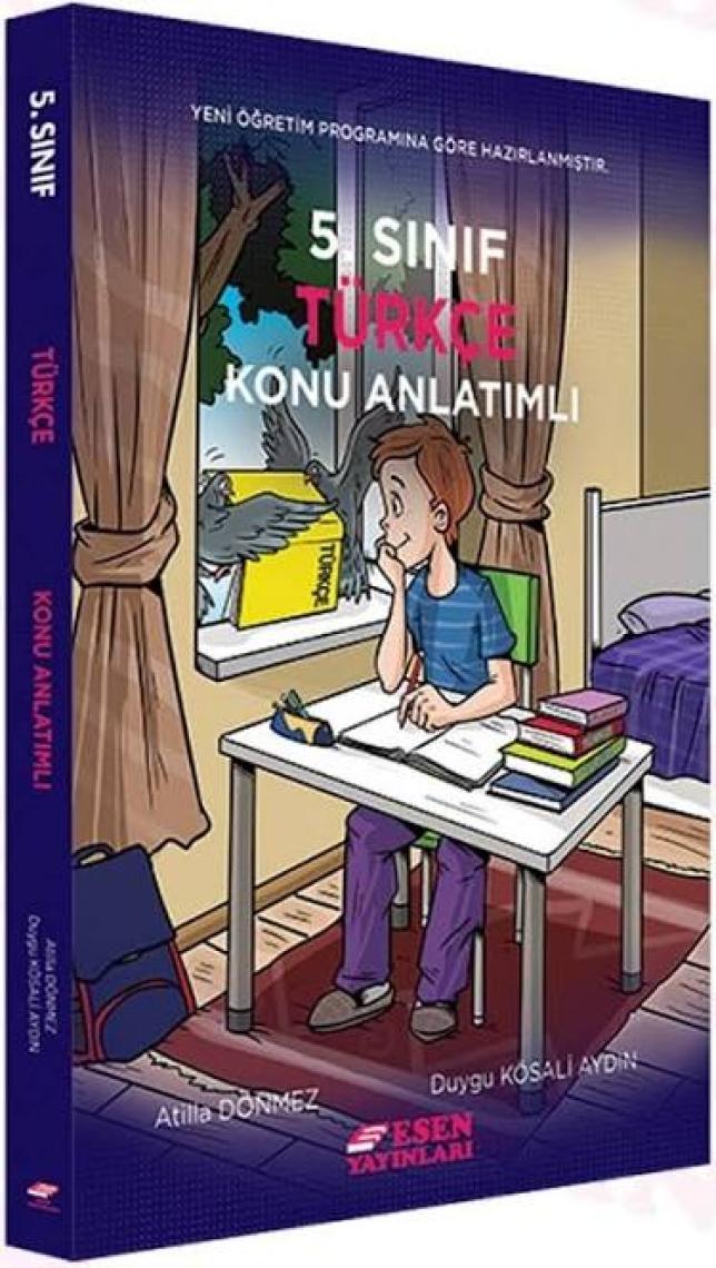 Esen Yayınları 5. Sınıf Türkçe Konu Anlatımlı