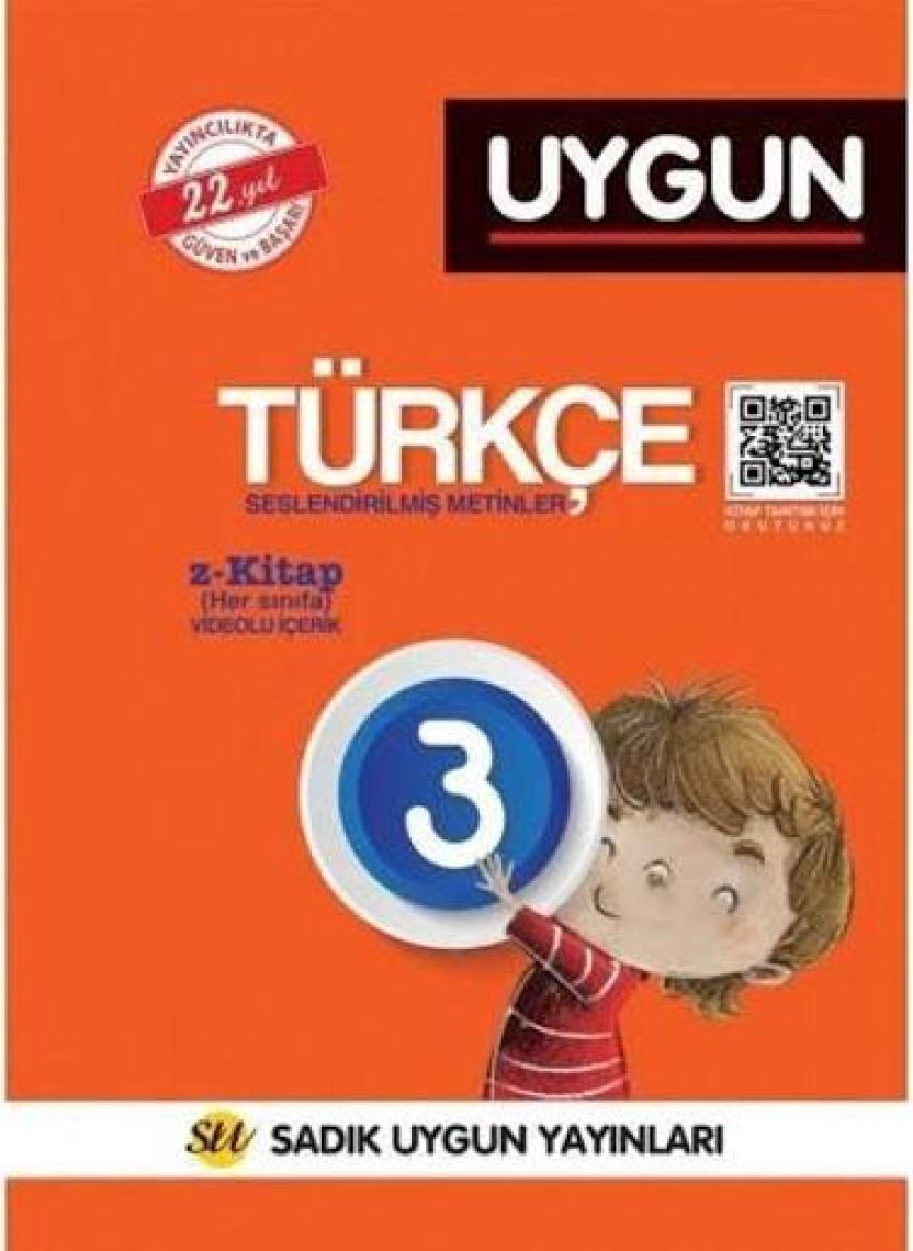 Sadık Uygun Yayınları 3. Sınıf Türkçe Seslendirilmiş Metinler