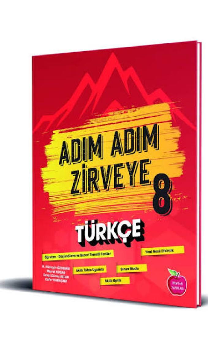 8. Sınıf Adım Adım Zirveye Türkçe Soru Bankası