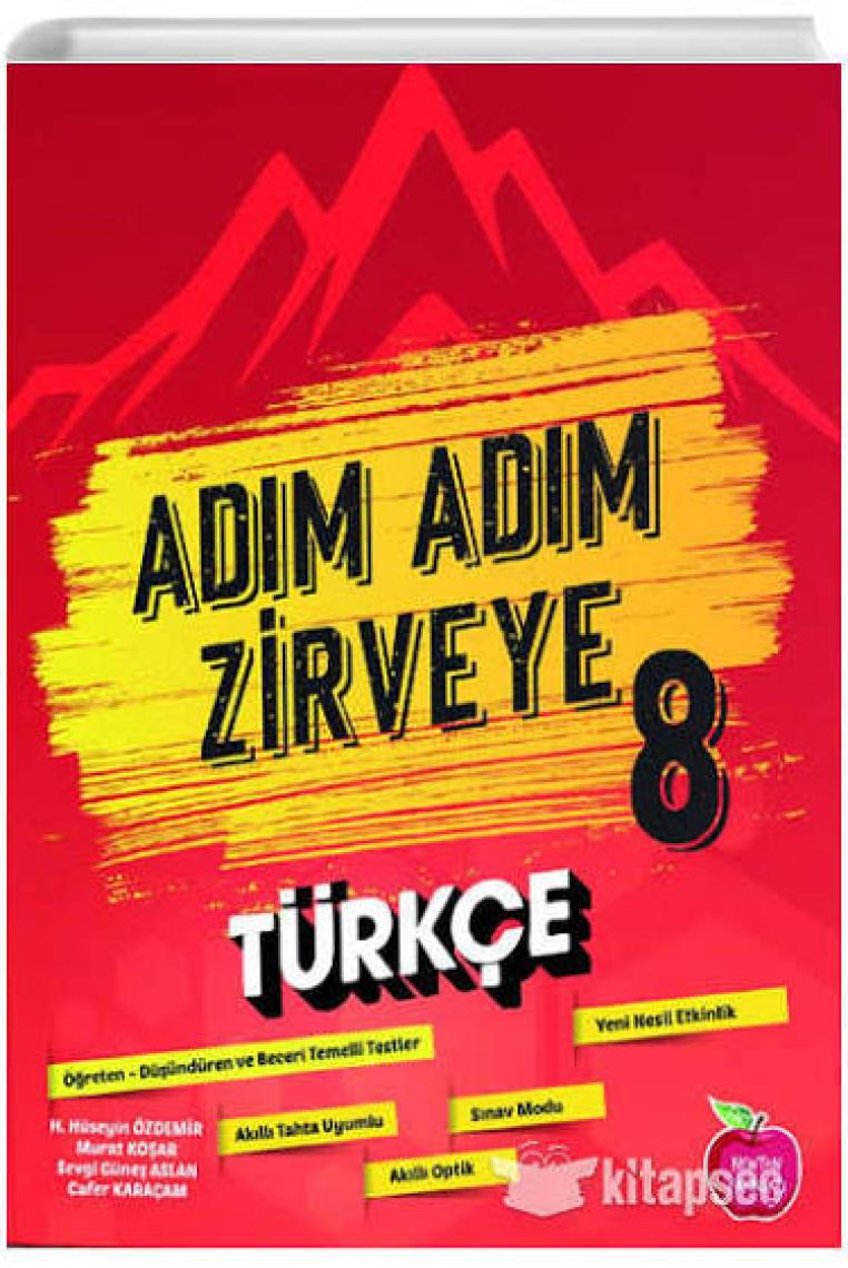 8. Sınıf Adım Adım Zirveye Türkçe Soru Bankası