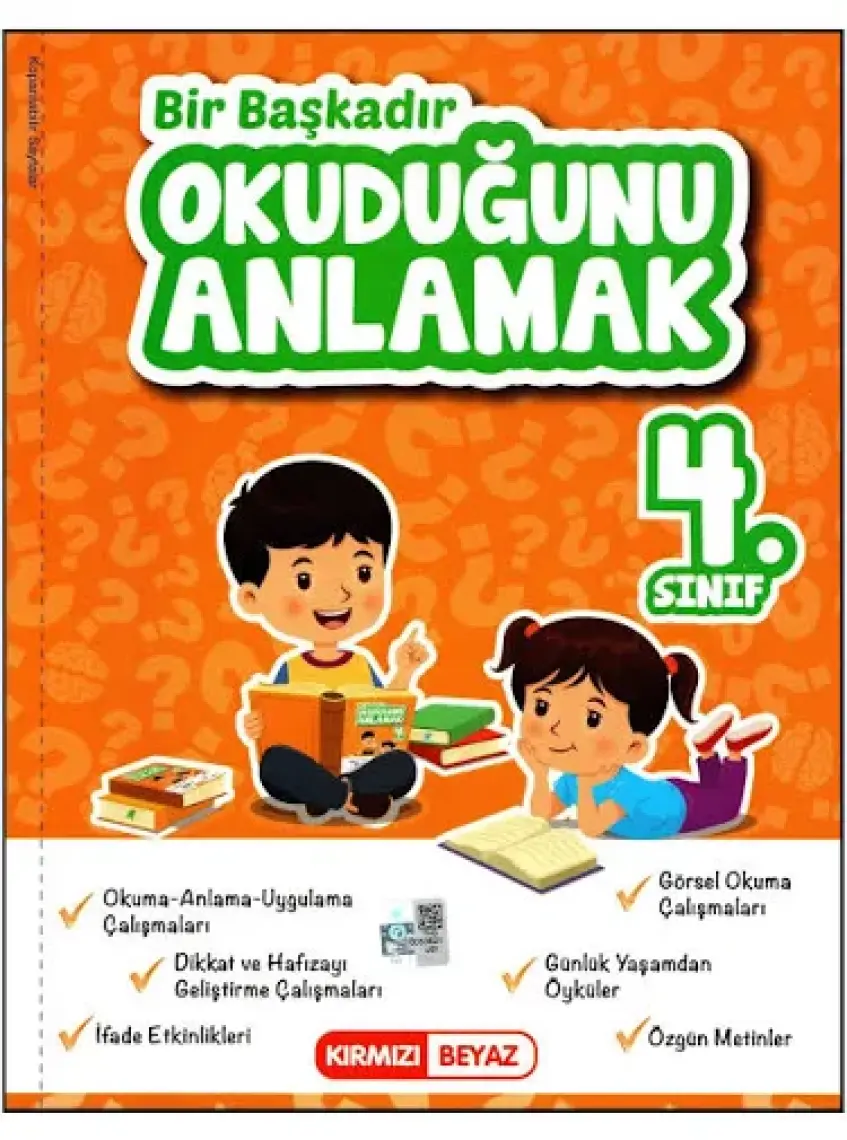 Kırmızı Beyaz Yayınlar Bir Başkadır Okuduğunu Anlama 4.Sınıf