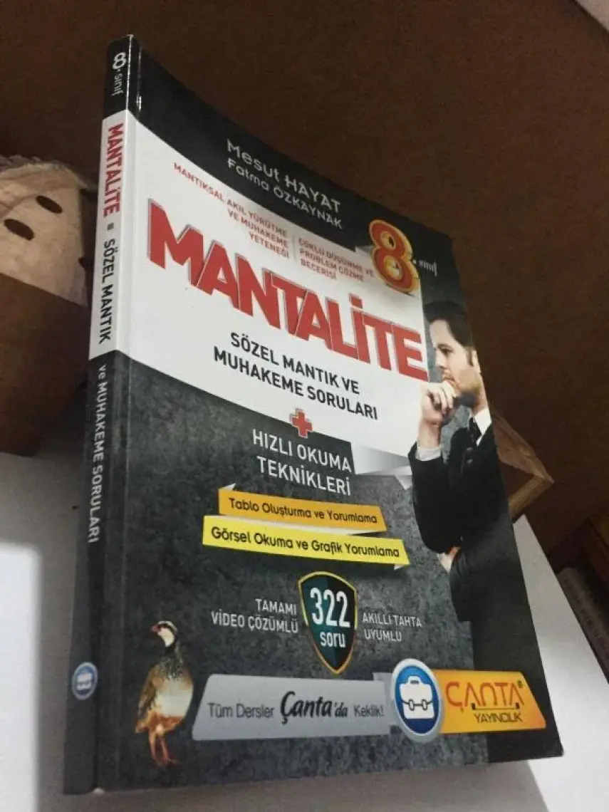Çanta Yayınları 8.Sınıf Sözel Mantık Ve Muhakeme Mantalite