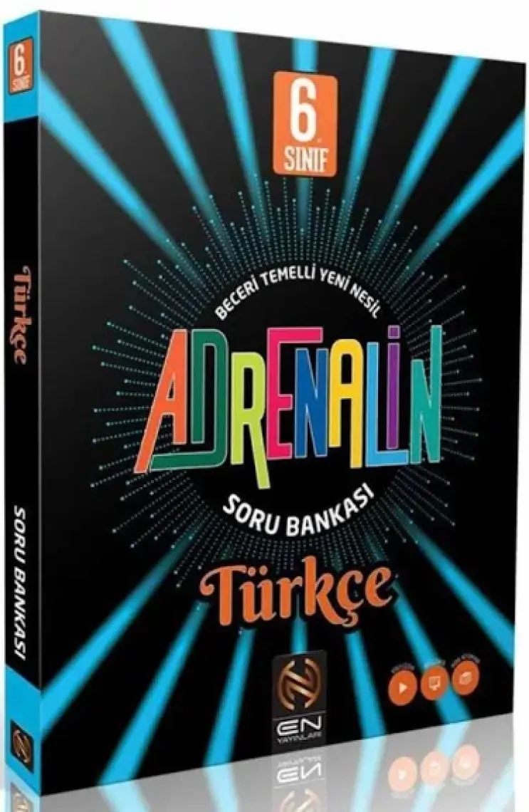En Yayınları 6. Sınıf Türkçe Adrenalin Soru Bankası