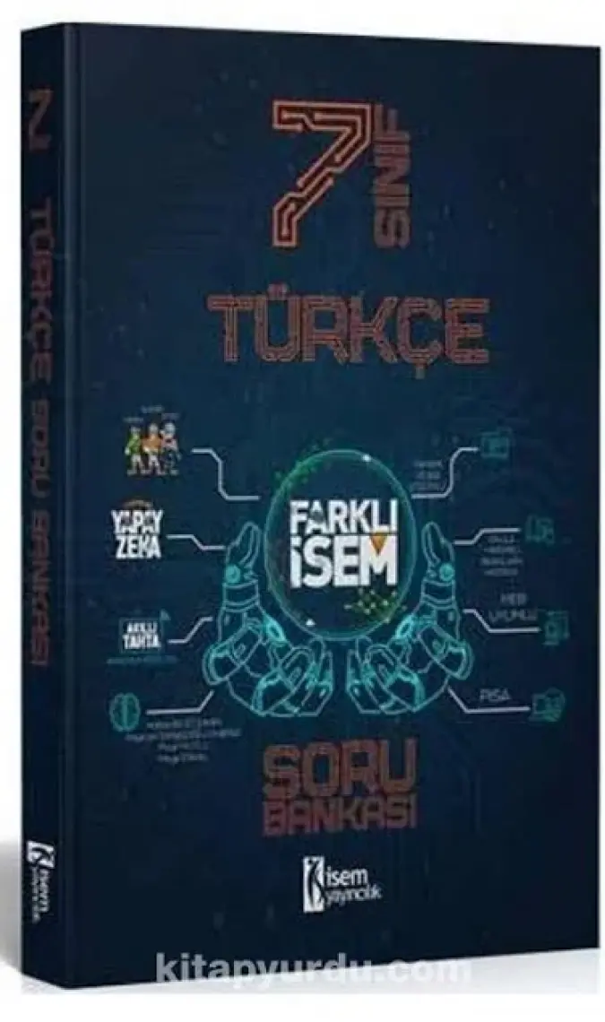 İSEM Yayıncılık 7. Sınıf Farklı Türkçe Soru Bankası