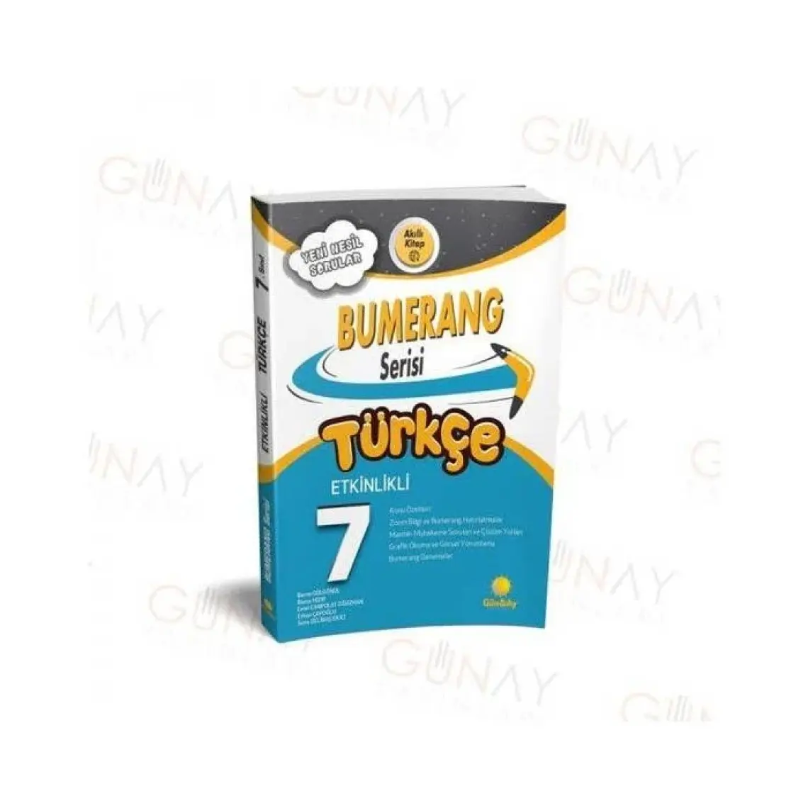 Günay Yayınları Gün&Ay Yayınları 7. Sınıf Bumerang Etkinlikli Türkçe
