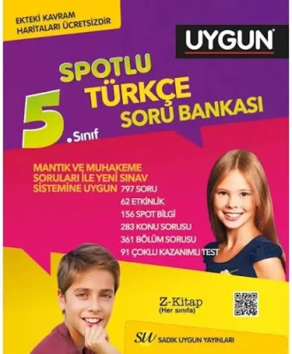 Sadık Uygun Yayınları 5. Sınıf Türkçe Soru Bankası
