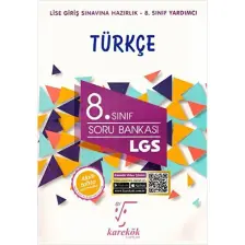 Karekök Yayınları 8.Sınıf Lgs Türkçe Soru Bankası