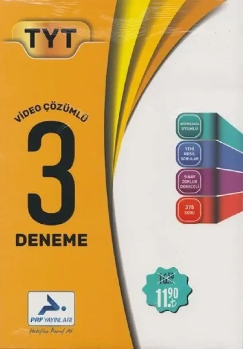 Paraf Yayınları ÖSYM Tarzı TYT Türkçe Video Çözümlü 15 Deneme