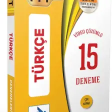 Paraf Yayınları ÖSYM Tarzı TYT Türkçe Video Çözümlü 15 Deneme