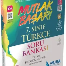Muba Yayınları 7. Sınıf Mutlak Başarı Türkçe Soru Bankası