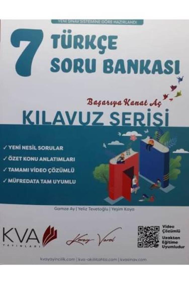 Koray Varol Akademi 7.Sınıf Kılavuz Serisi Türkçe Soru Bankası