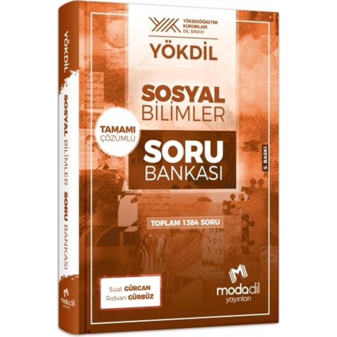 Modadil YÖKDİL Sosyal Bilimler Tamamı Çözümlü Soru Bankası - Suat Gürcan