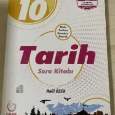 Palme Yayıncılık 10. Sınıf Tarih Soru Kitabı