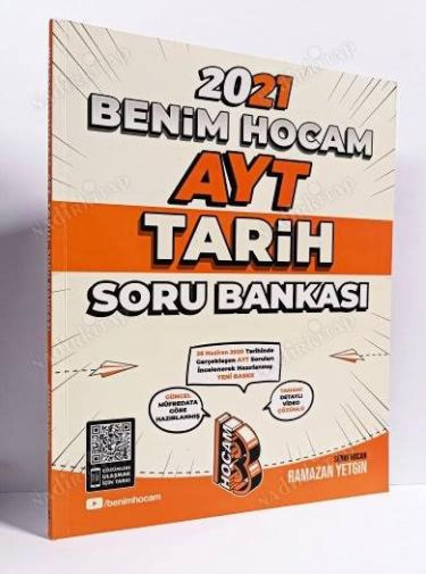 Benim Hocam Yayınları  AYT 2022 Tarih Tamamı Video Çözümlü Soru Bankası
