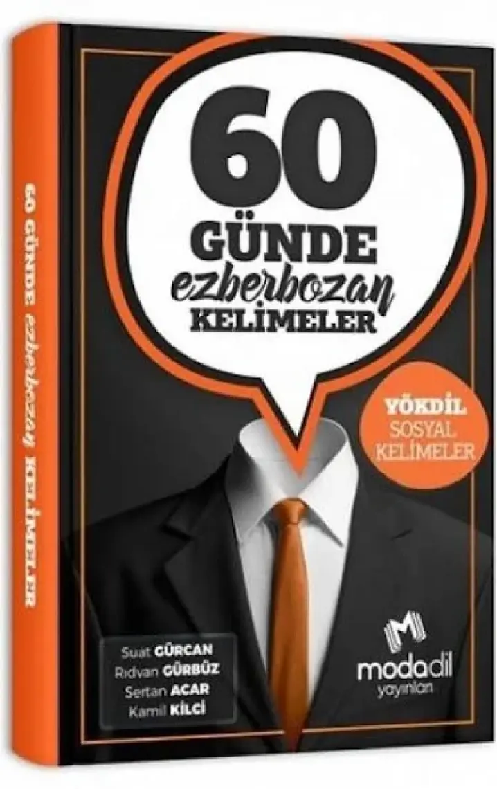 Modadil 60 Günde Ezberbozan YÖKDİL Sosyal Kelimeleri
