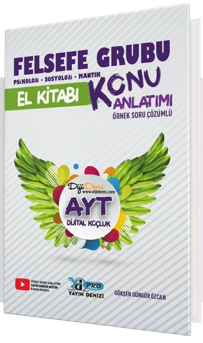 Yayın Denizi Yayınları AYT Felsefe Grubu Psikoloji Sosyoloji Mantık Pro El Kitabı