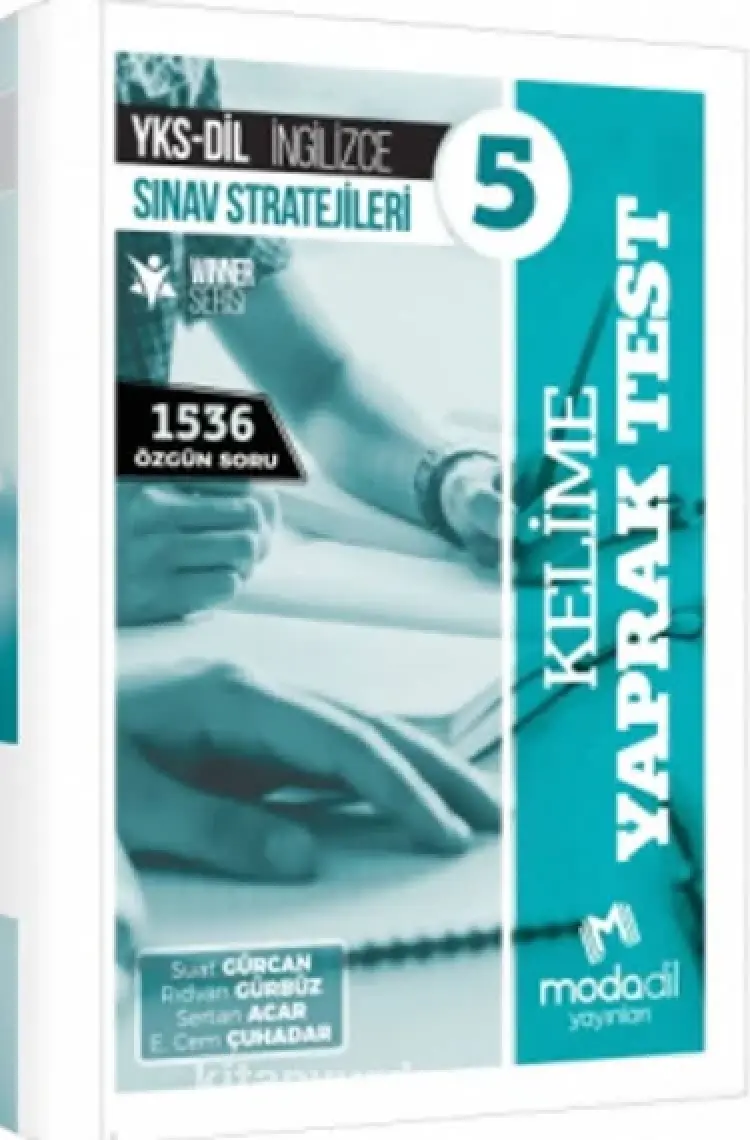 Modadil YKS-Dil İngilizce Sınav Stratejileri 5 Kelime Yaprak Test - Suat Gürcan