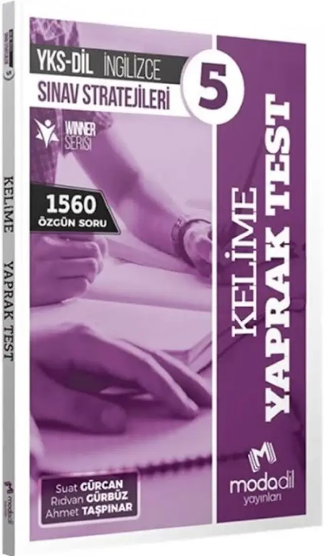 Modadil YKS-Dil İngilizce Sınav Stratejileri 5 Kelime Yaprak Test - Suat Gürcan