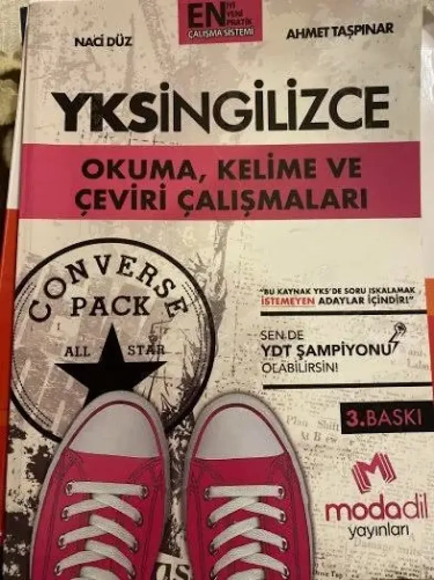Modadil Yayınları YKS İngilizce Okuma Kelime ve Çeviri Çalışmaları