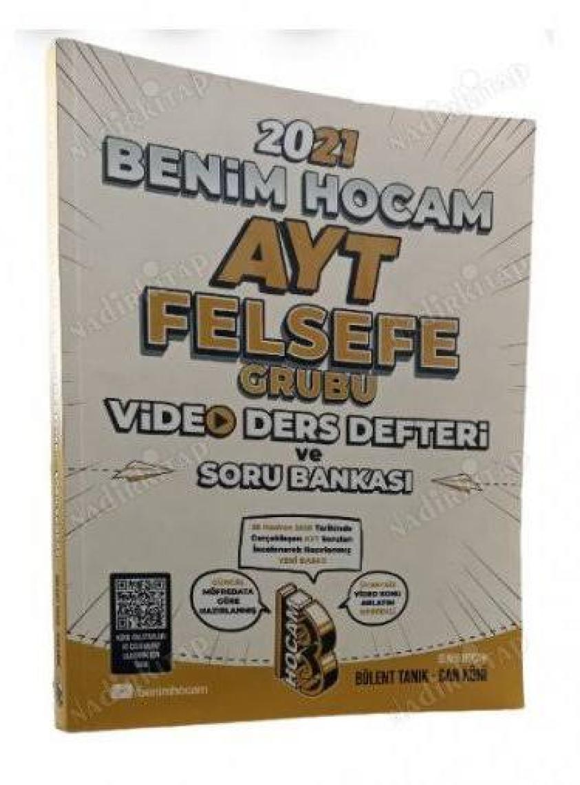 Benim Hocam Yayınları AYT 2022 Felsefe Grubu Video Ders Defteri ve Tamamı Video Çözümlü Soru Bankası