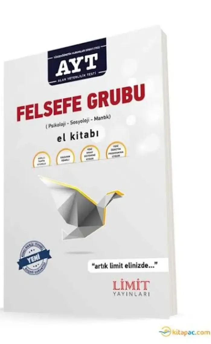 Limit Yayınları AYT Felsefe Grubu El Kitabı