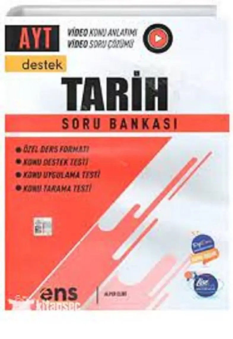 ENS Yayıncılık Ayt Tarih Destek Soru Bankası