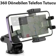 Hoco H49 Torpido Üstü Vantuzlu Araç İçi Telefon Tutucu